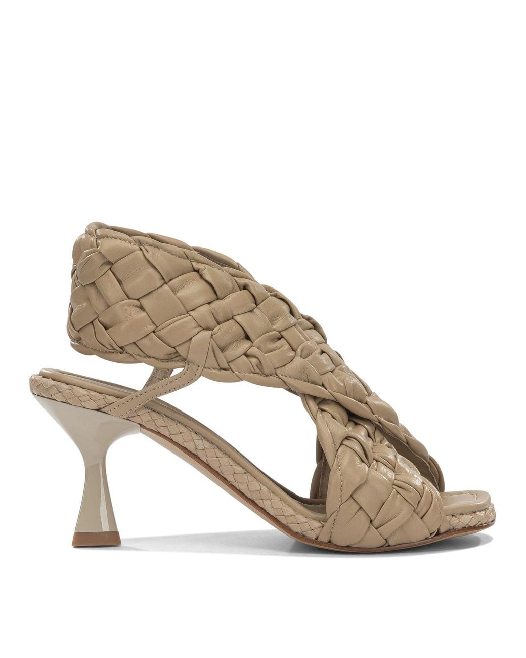 Pons Quintana Metallic Nappa Cow Leather Sandals