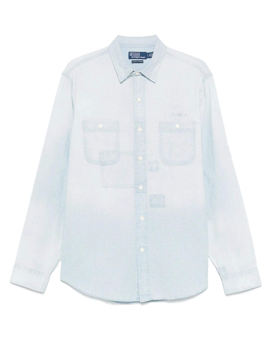 Polo Ralph Lauren Long Sleeve Sport Shirt in White | Lyst UK