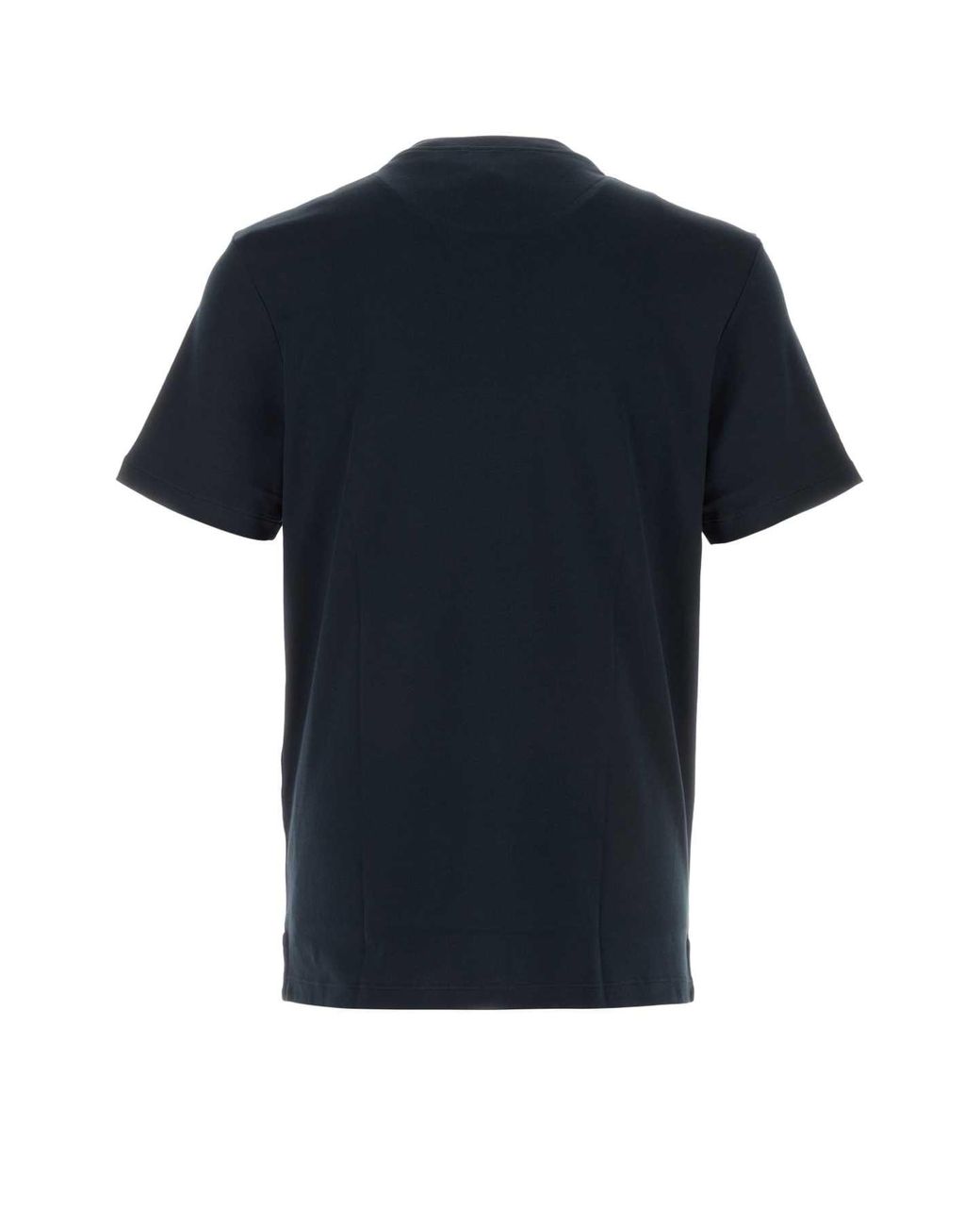 Brioni Black T-Shirt Sea Island Cotton for men