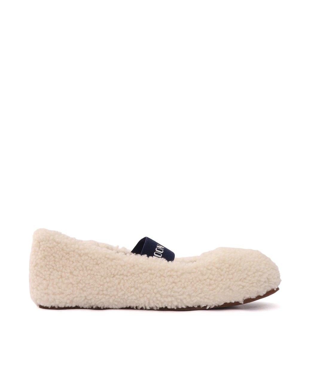 Moon Boot Natural Mb Shearling Ballerina