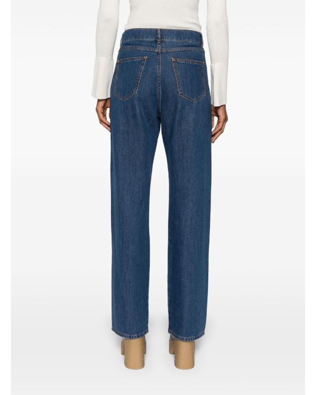 P.A.R.O.S.H. Blue Pantalone