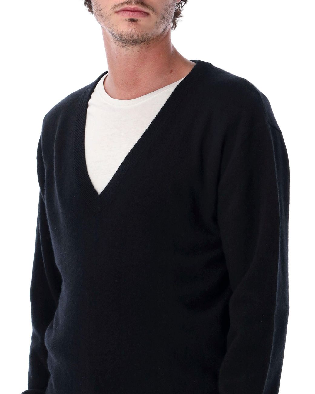 Extreme Cashmere Blue V-Neck Sweater