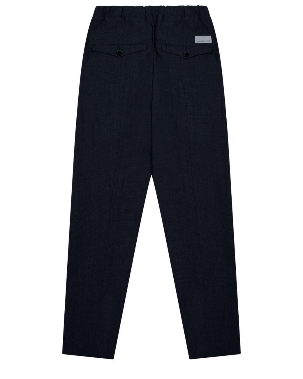 Nine:inthe:morning Blue Mini Relaxed Trousers For for men