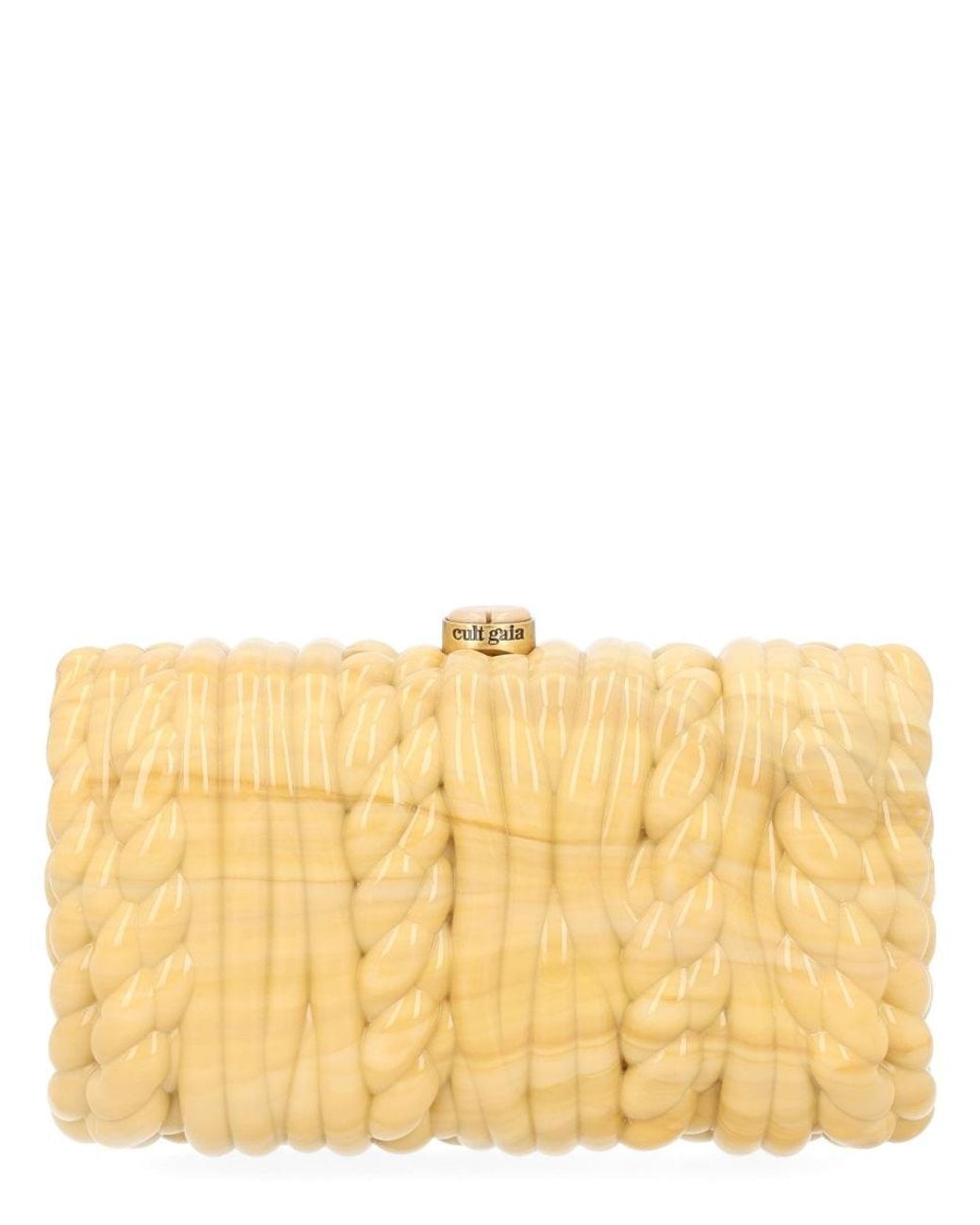 Cult Gaia Yellow Pochette Helene