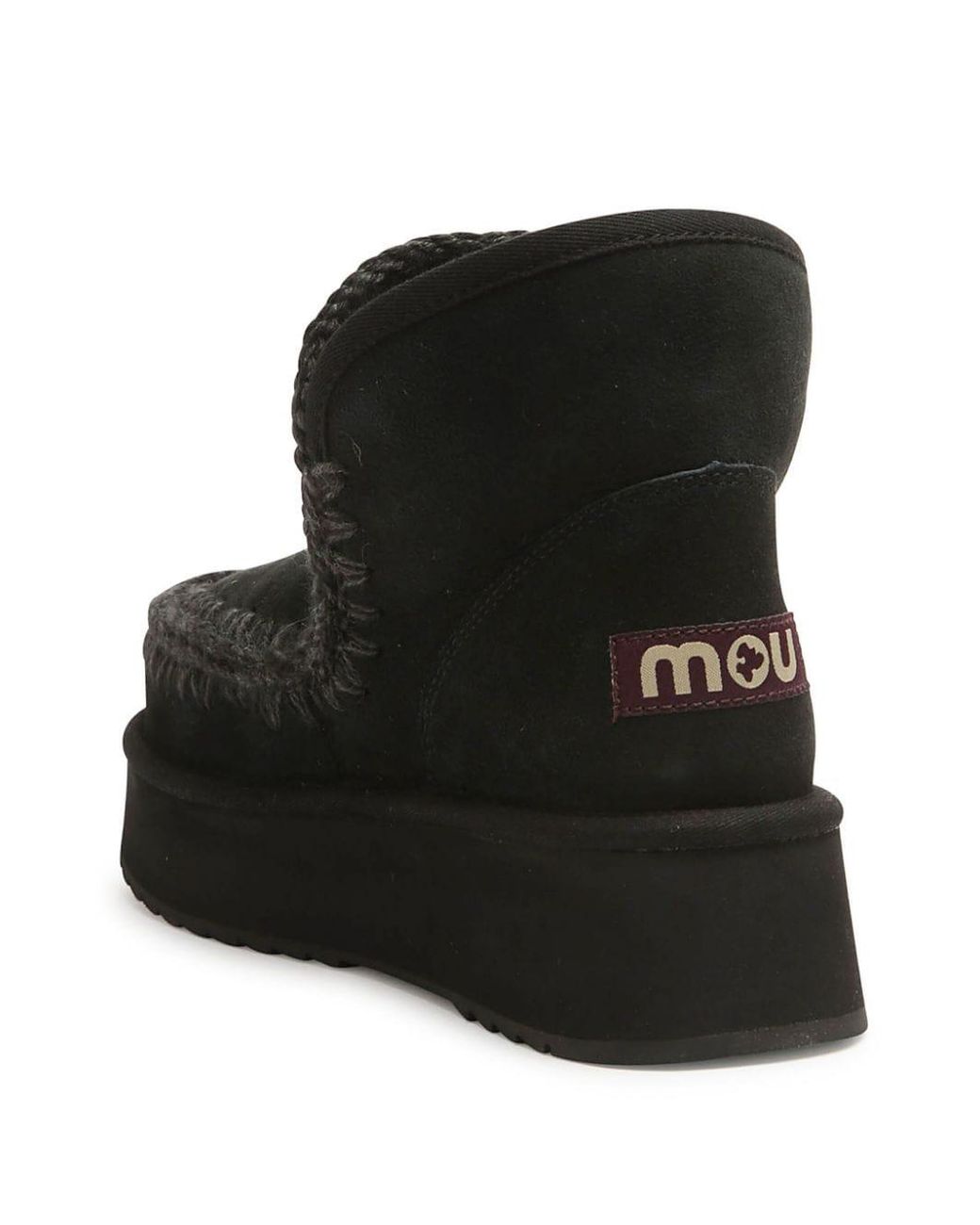Mou Black Mini Stiefel