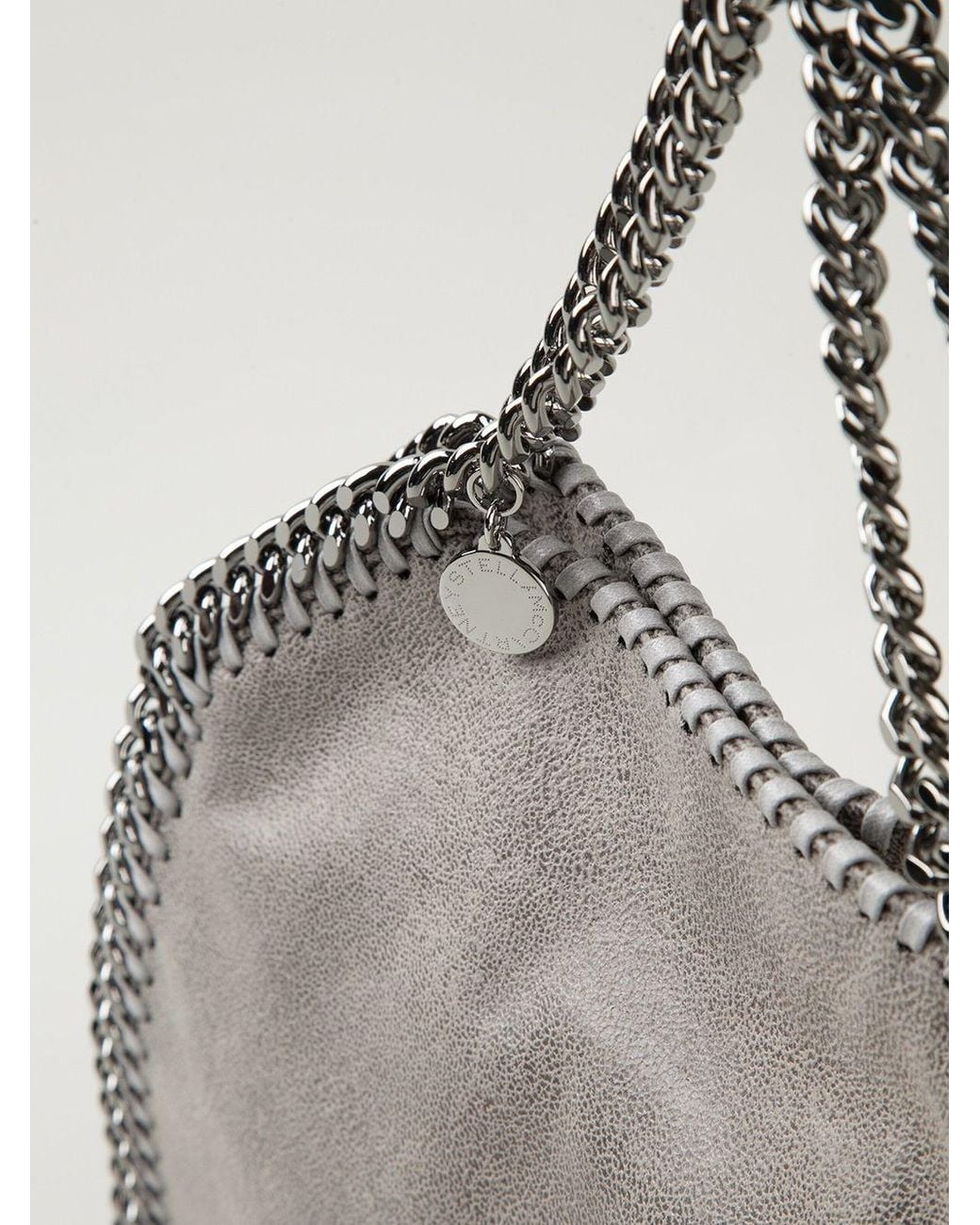 Stella McCartney Gray Falabella Mini Tote Bag