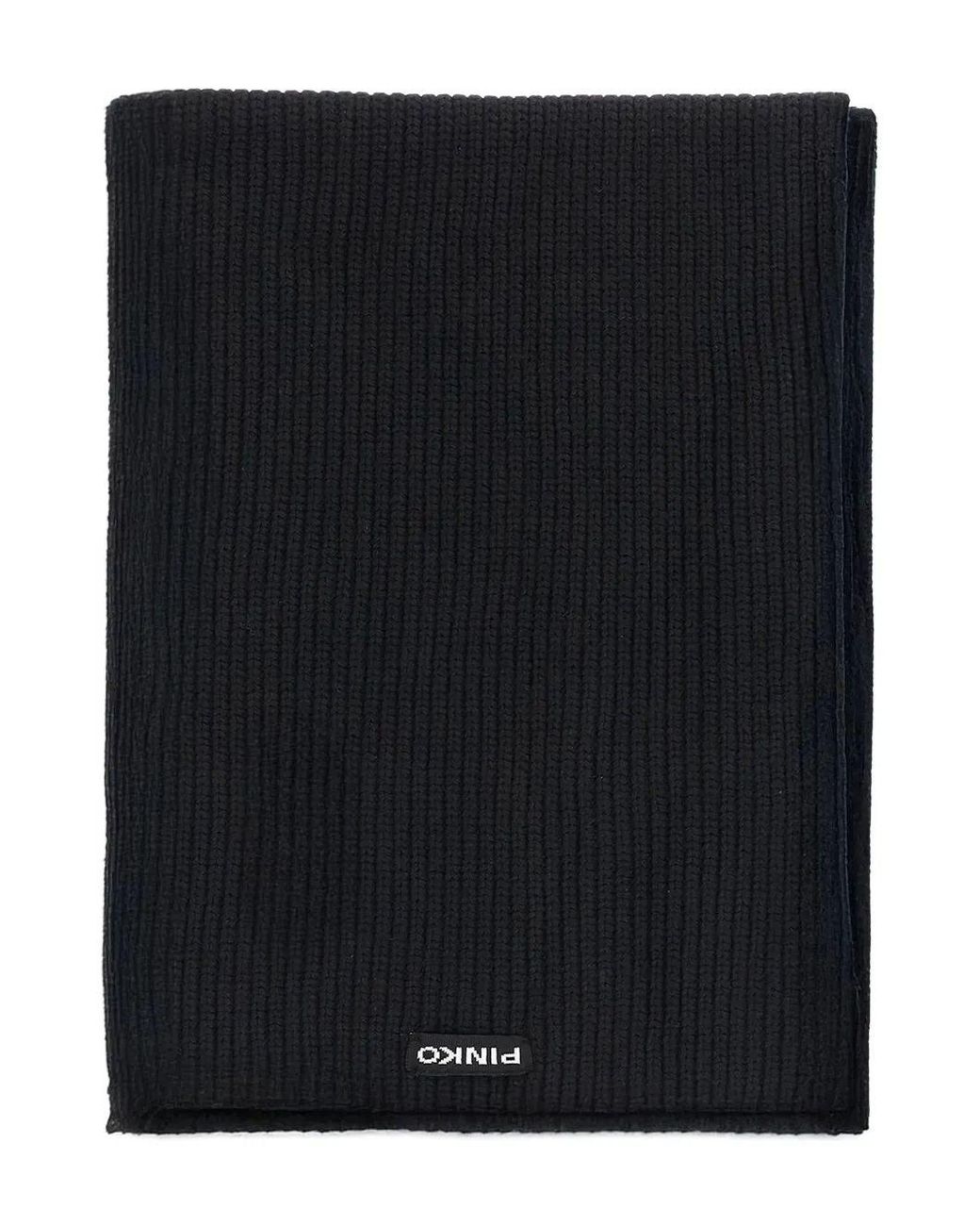 Pinko Black Slowenien Sciarpa Halbenglisch