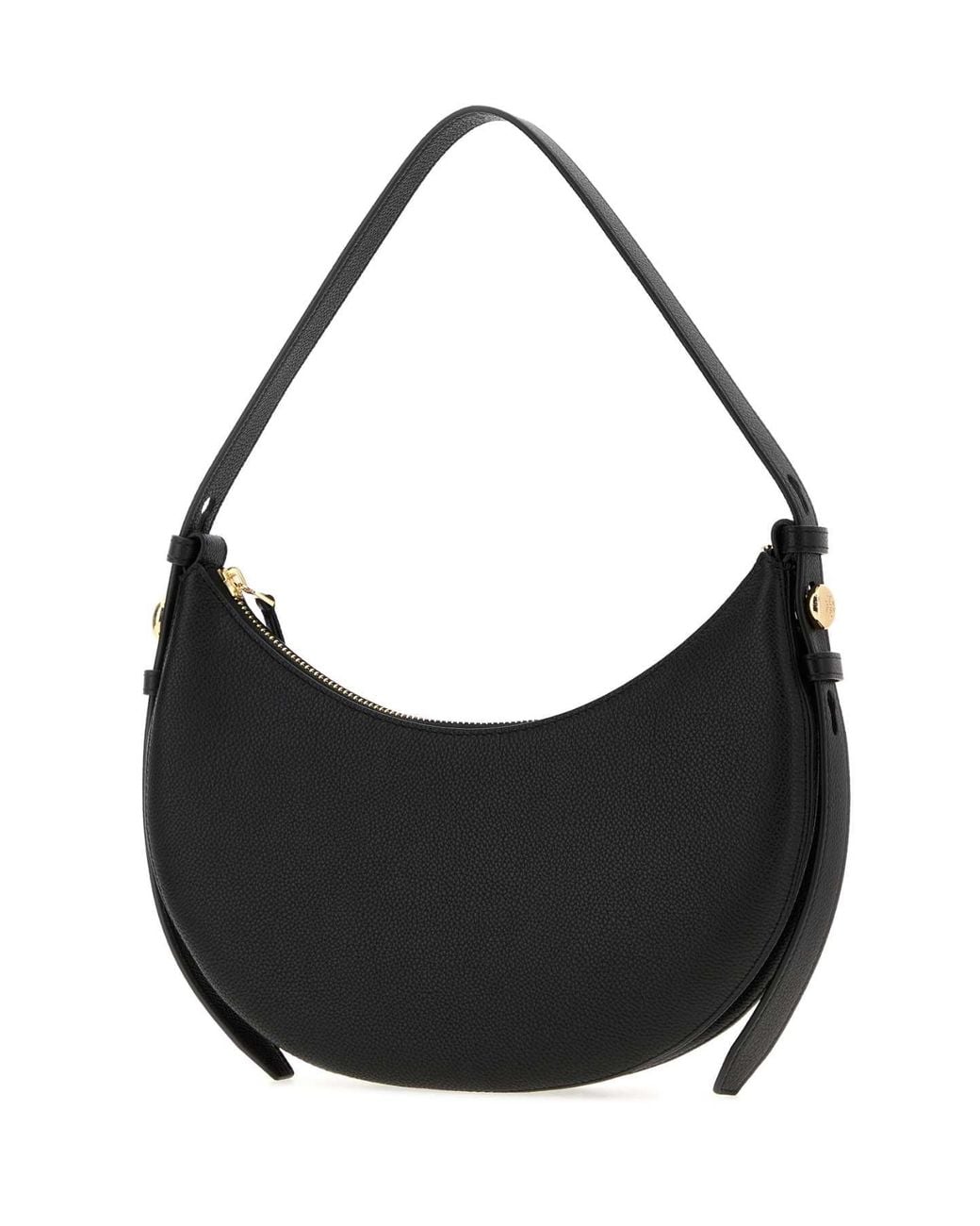 Tory Burch Black Romy Half Moon Bag