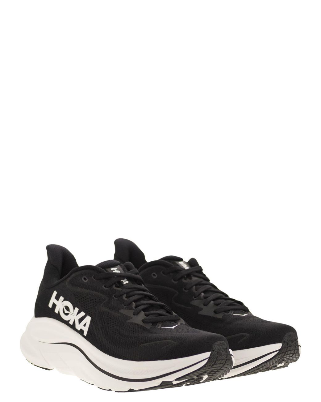 Hoka One One Black Clifton 10 for men
