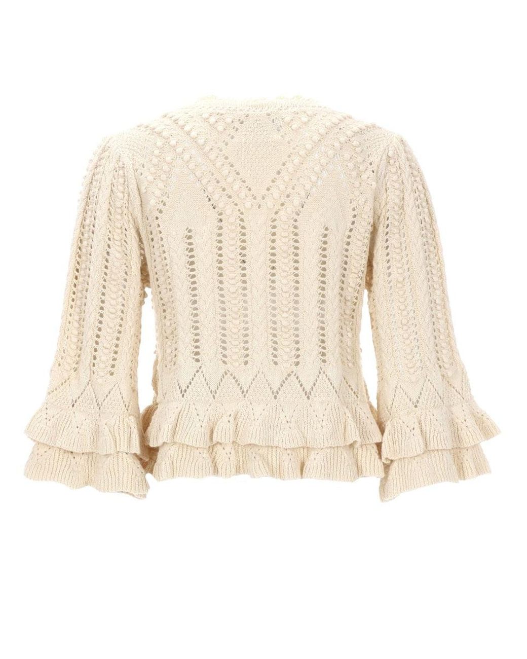 Isabel Marant Natural Norma Knit Sweater