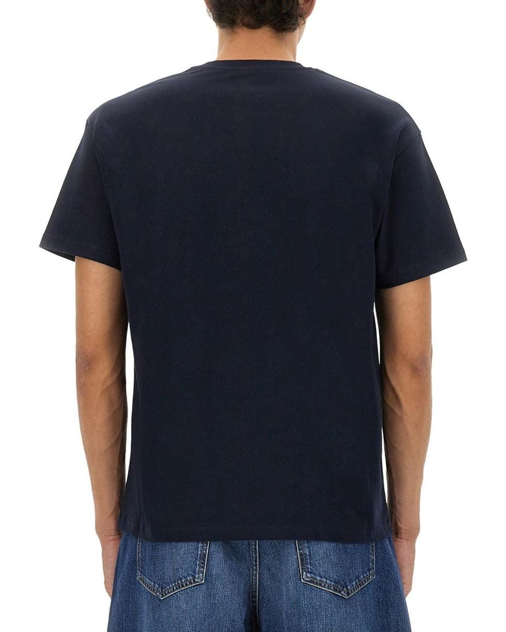 Givenchy Blue T Shirt With Logo
