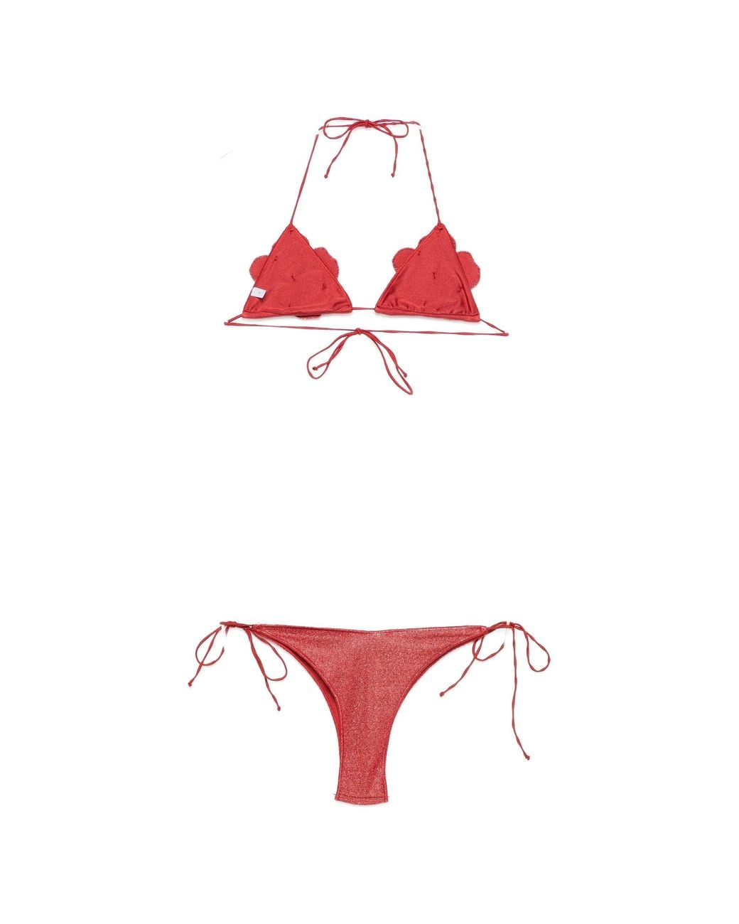 Oseree Red Lumiere Flower Kini