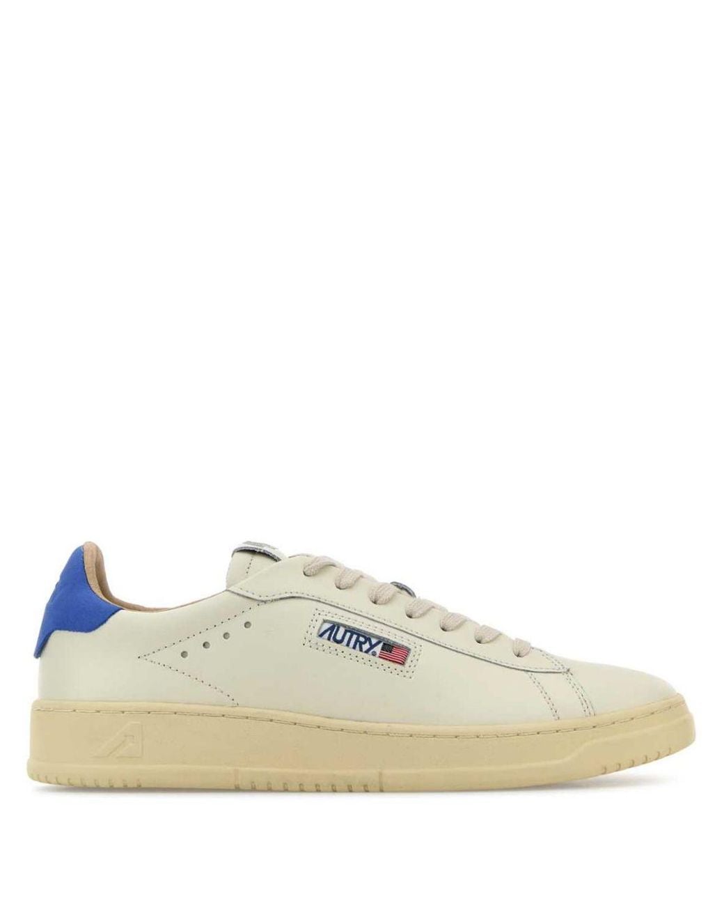 Autry White Dallas Low Sneakers