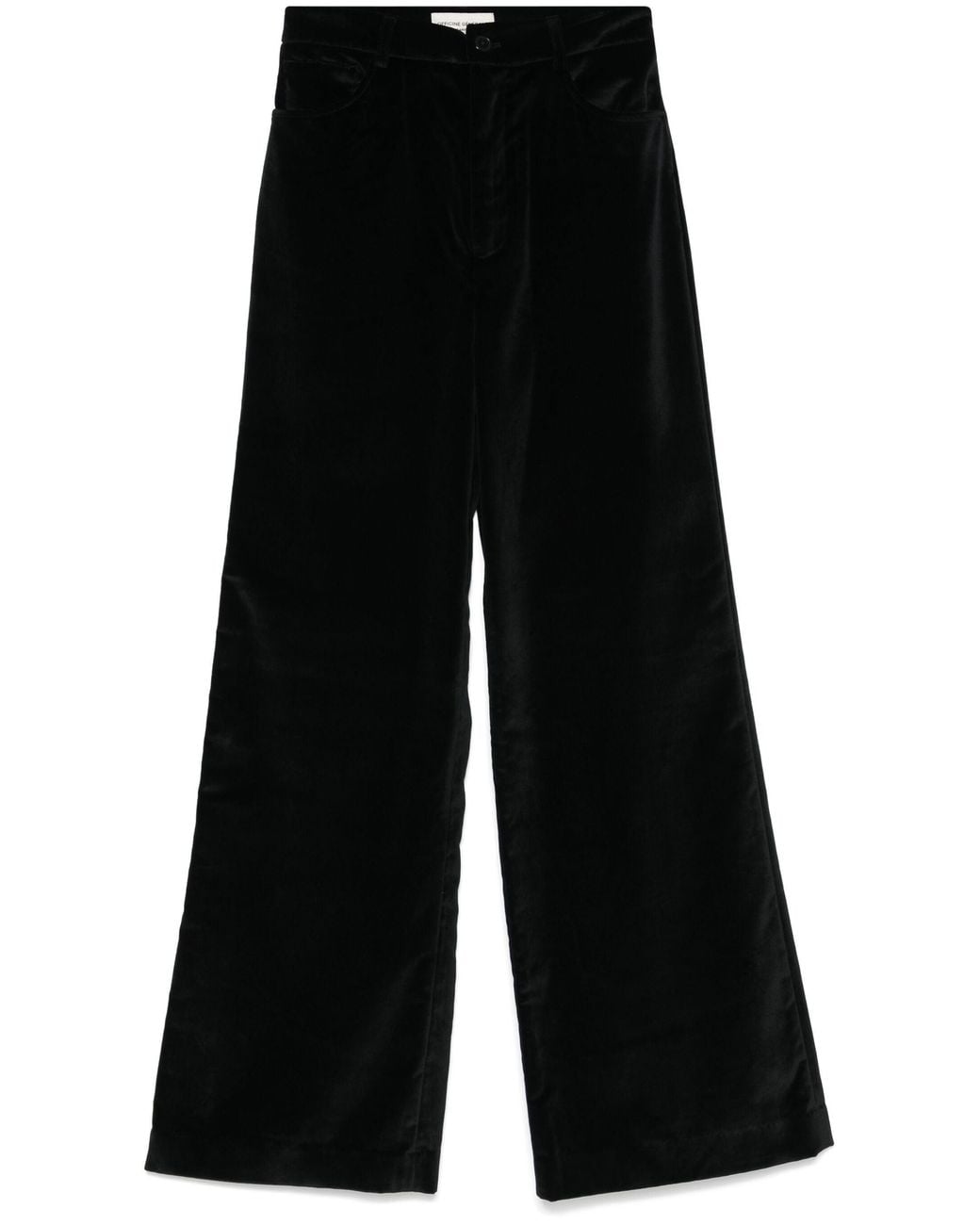 Officine Generale Black Romy Trousers