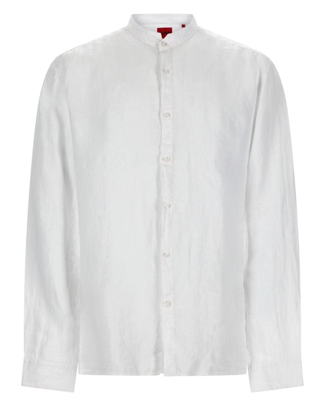 HUGO White Linen Shirt