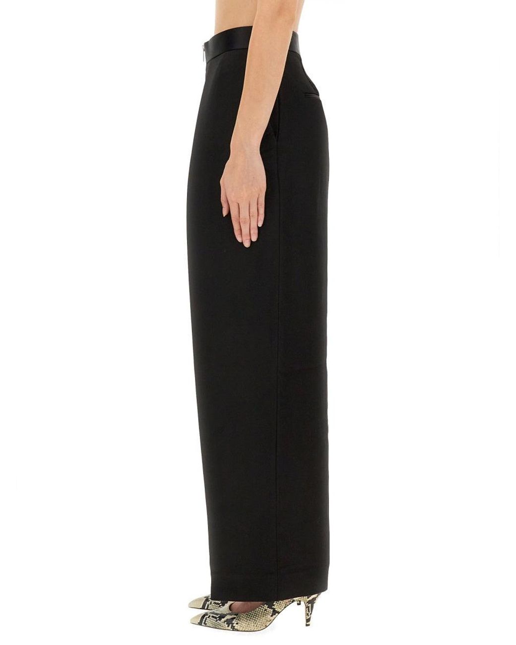 Khaite Black Pants The Marine