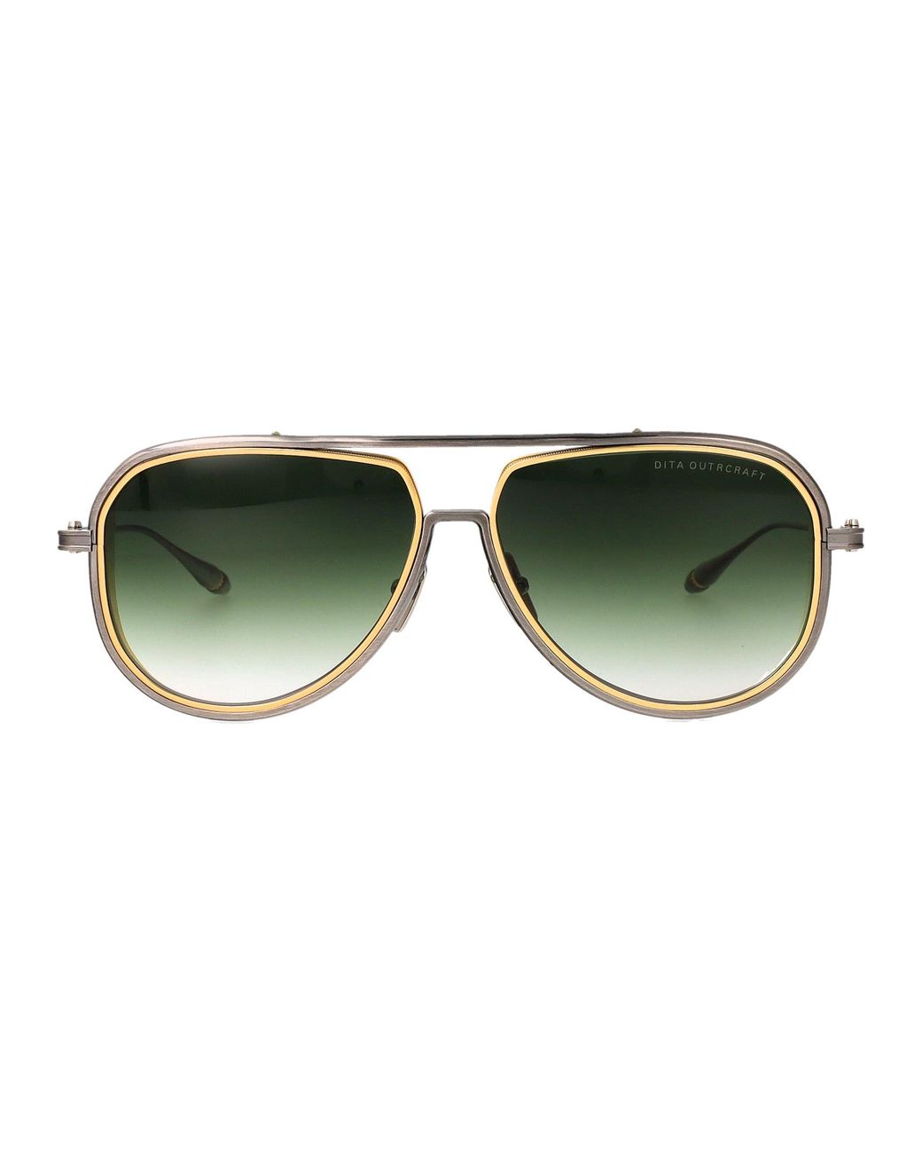Dita Eyewear Green Aviator Sunglasses Dts188 A 02 02