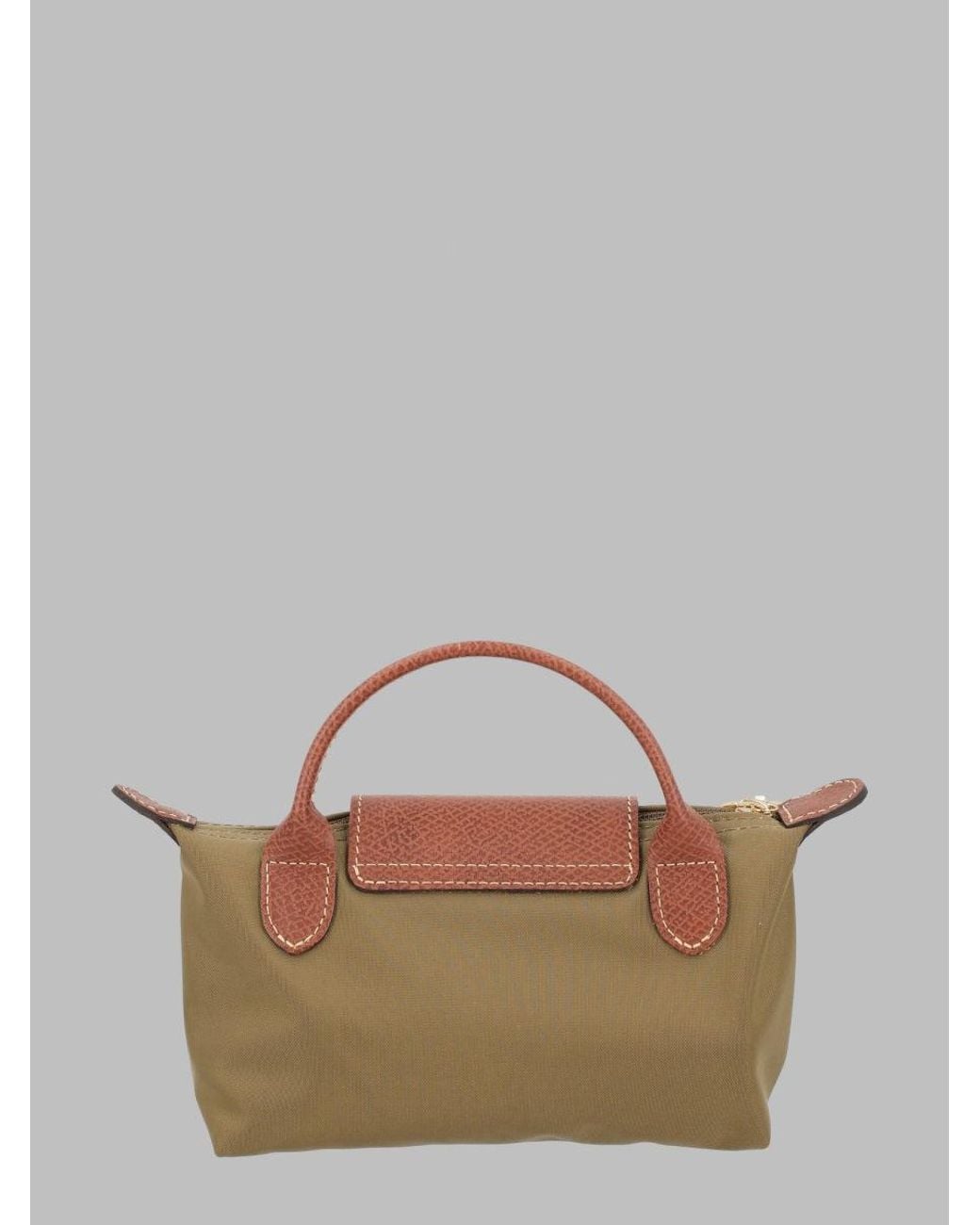 Longchamp Green Top-Handle Tote Bag