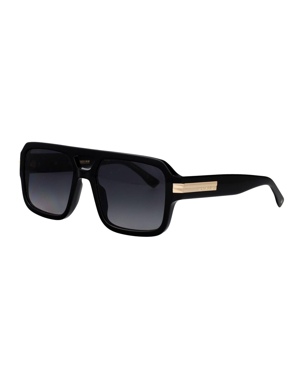 DSquared² Black Acetate Sunglasses