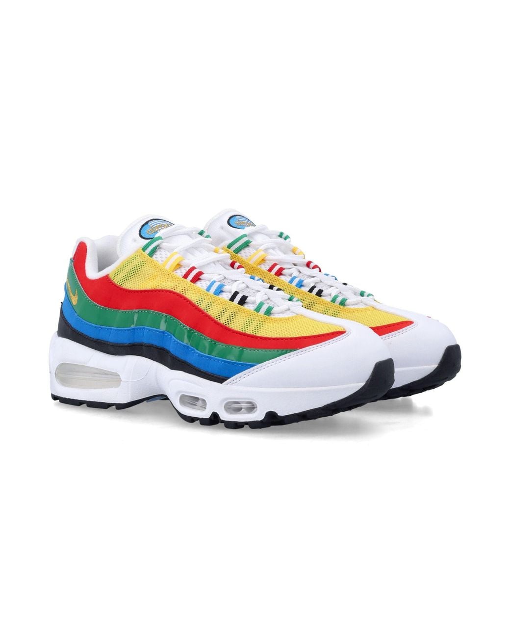 Nike Blue Air Max 95 Big Bubble Sneakers