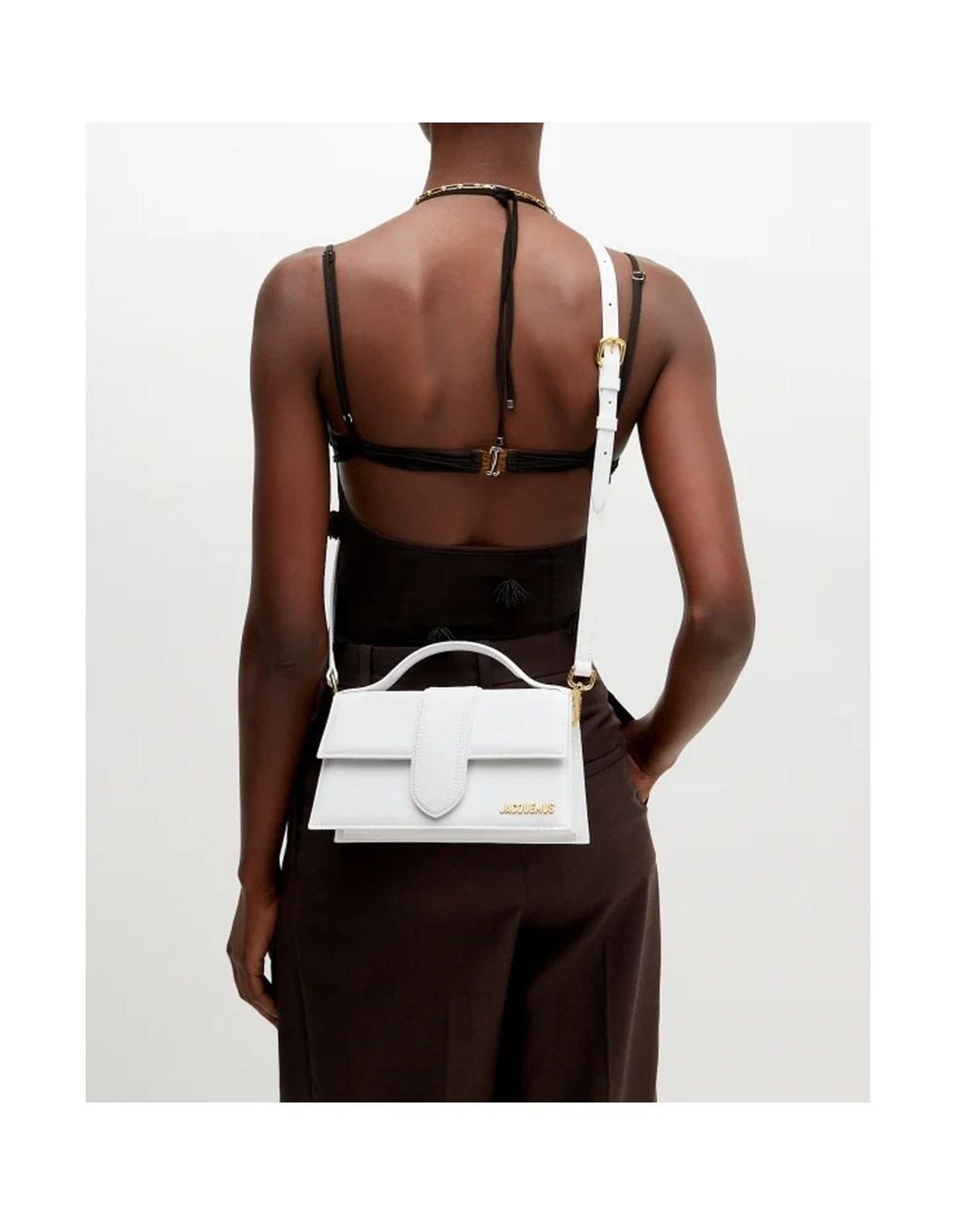 Jacquemus White Le Grand Bambino Bag