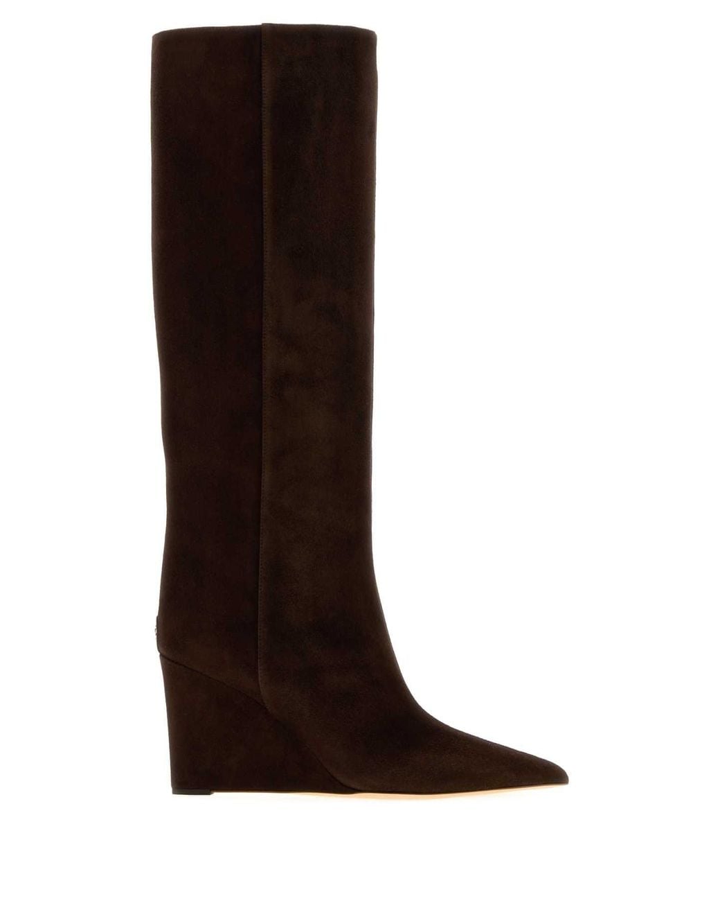Jimmy Choo Brown Solid Boots