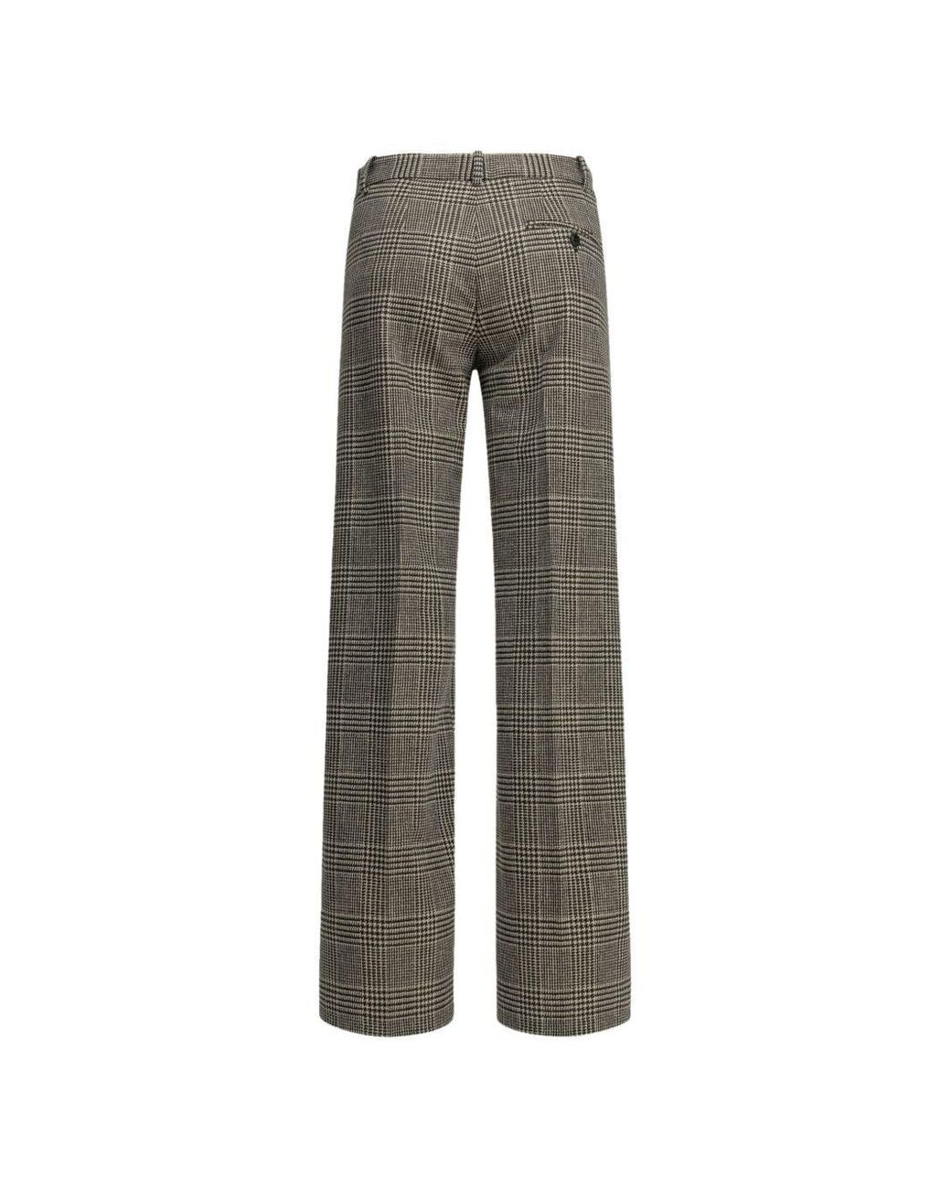 Circolo 1901 Gray Cotton Trousers