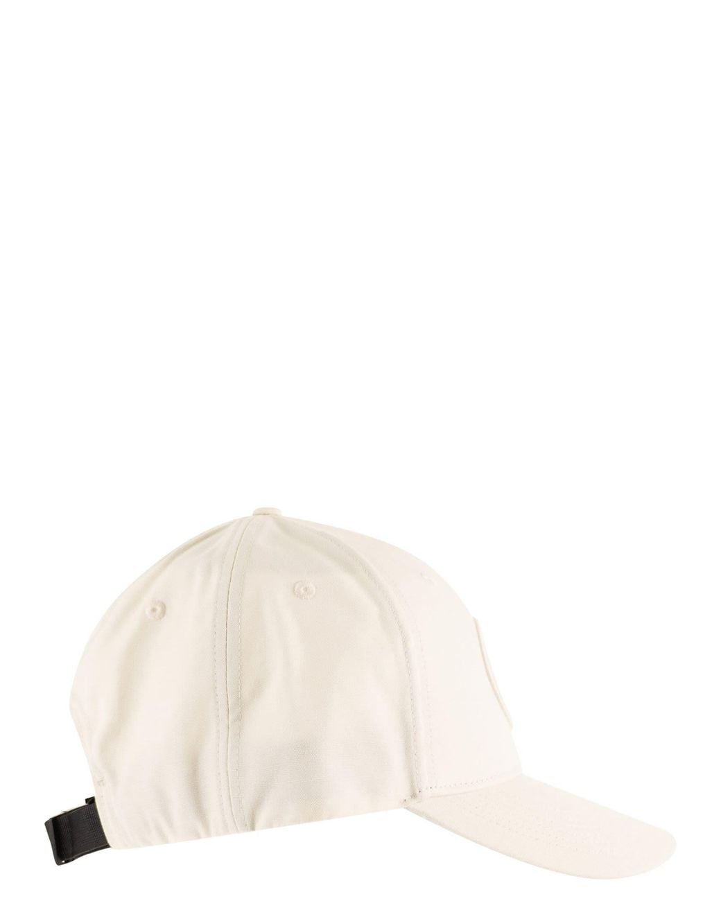 Gorra con logo de brújula bordado de Stone Island de hombre de color Natural