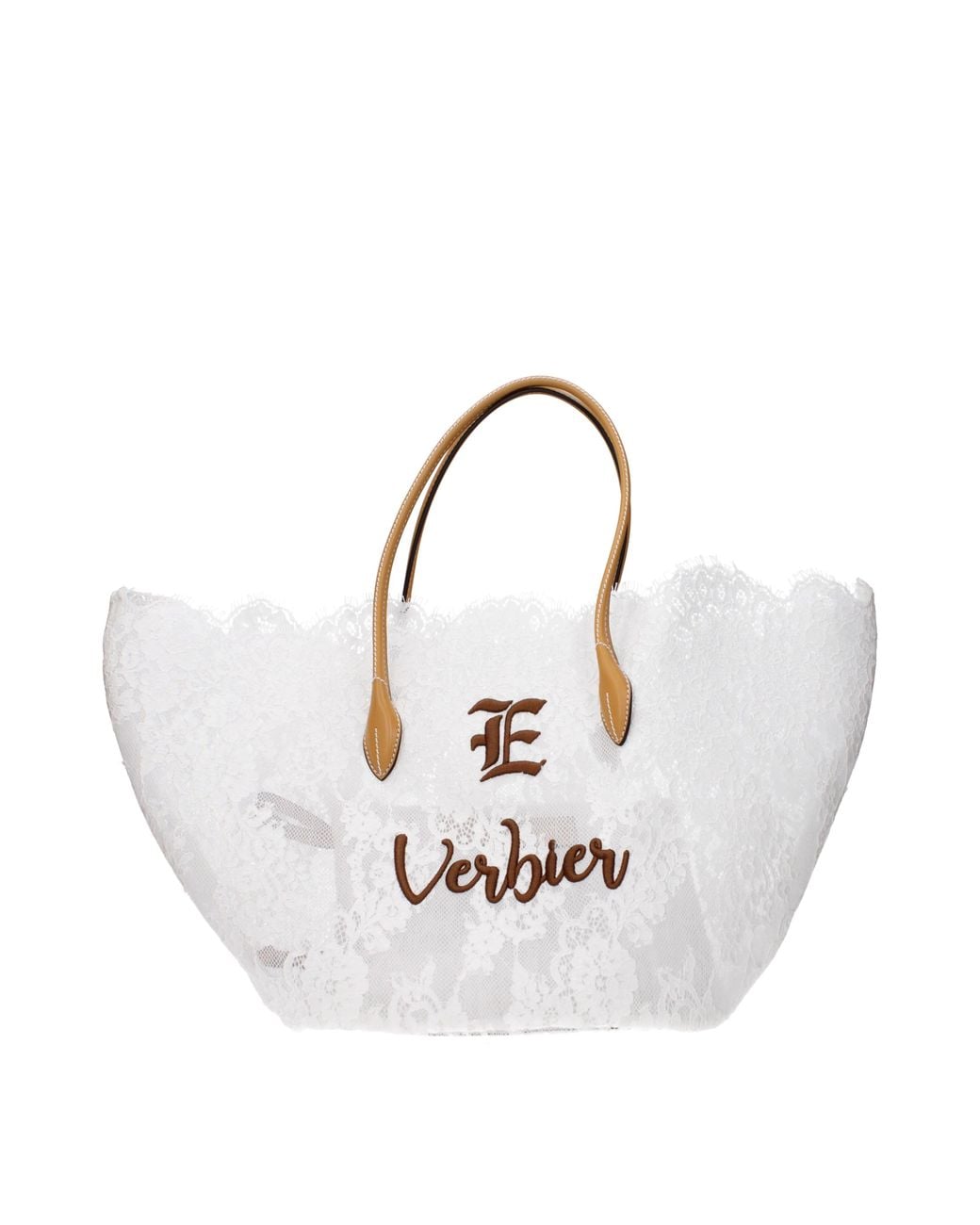 Ermanno Scervino White Handbags Cloth