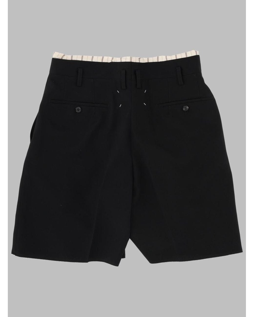 Maison Margiela Black Shorts