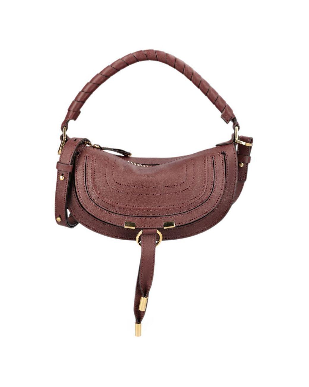 Chloé Multicolor Chloã Marcie Mini Leather Shoulder Bag