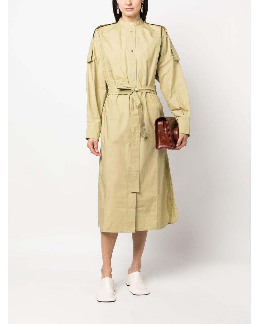 Studio Nicholson Natural Raglan Shirt Dress