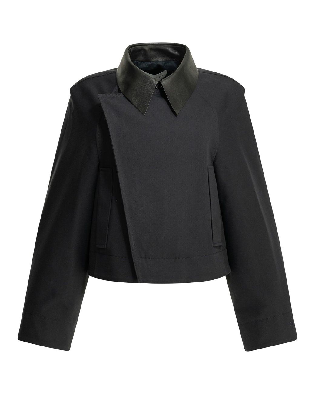 Givenchy Black Lightweight Cropped Jacket