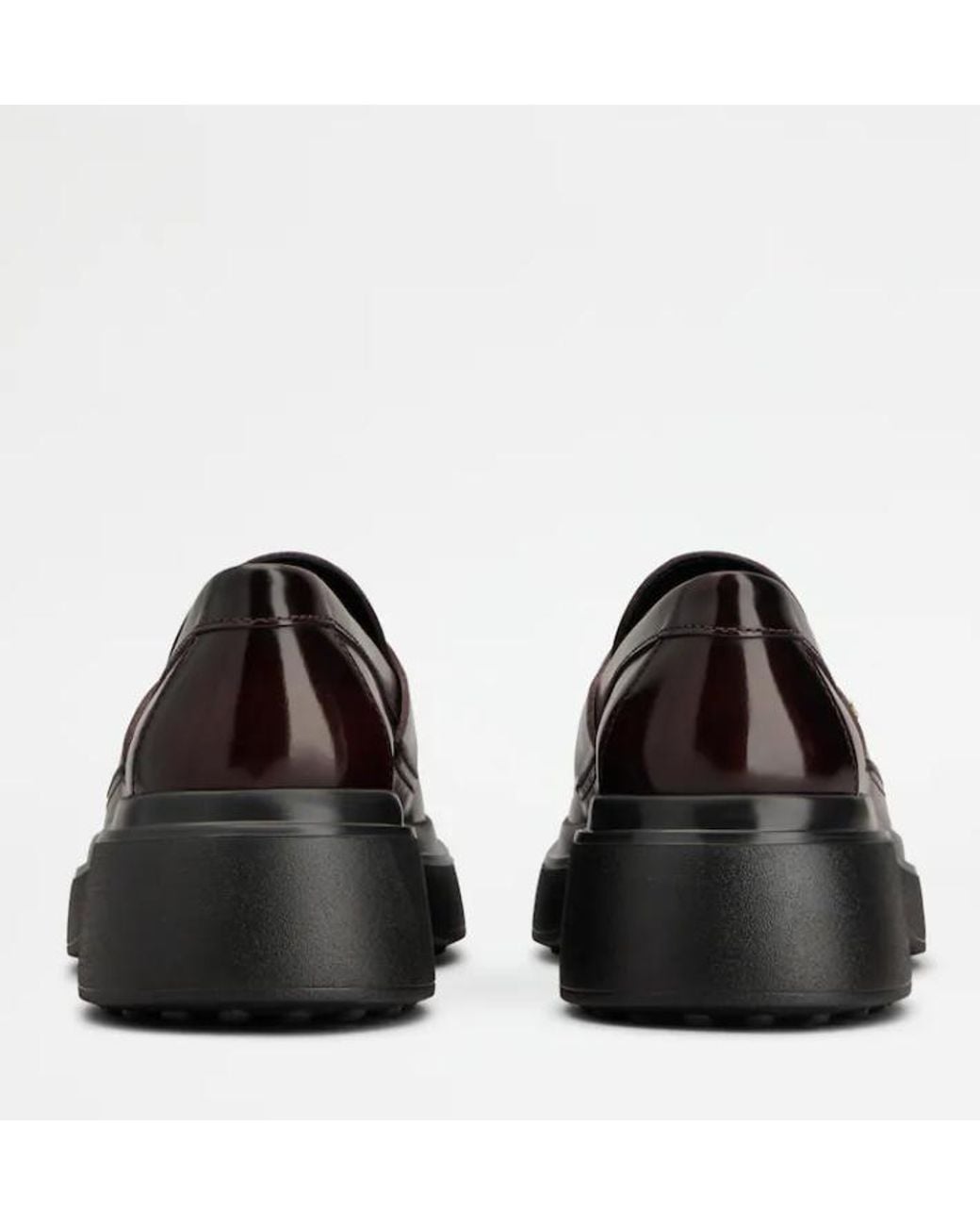 Tod's Black Leder-Loafer