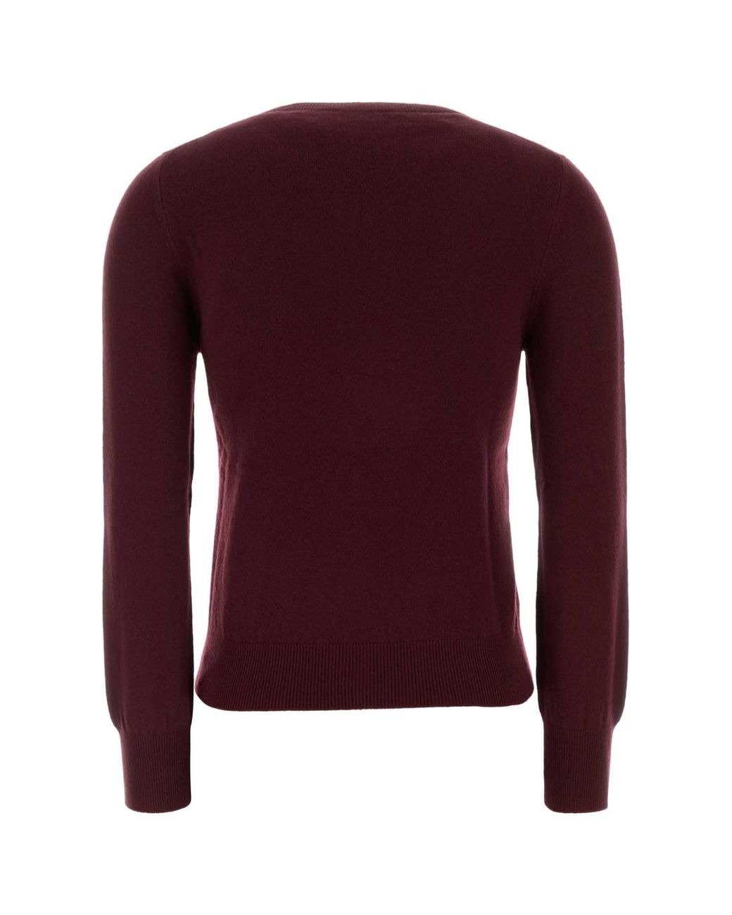 Miu Miu Purple Virgin Wool Sweater