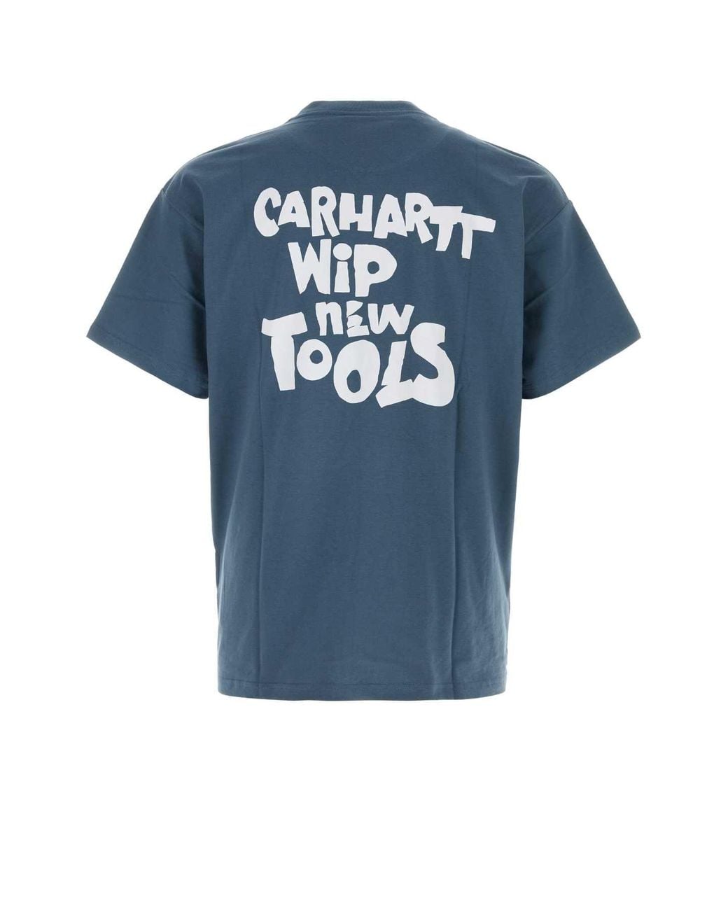 Carhartt Blue Air Force Cotton S/S Cutout T Shirt
