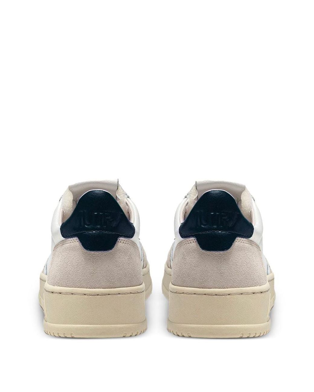 Autry White Medialist Low Sneakers