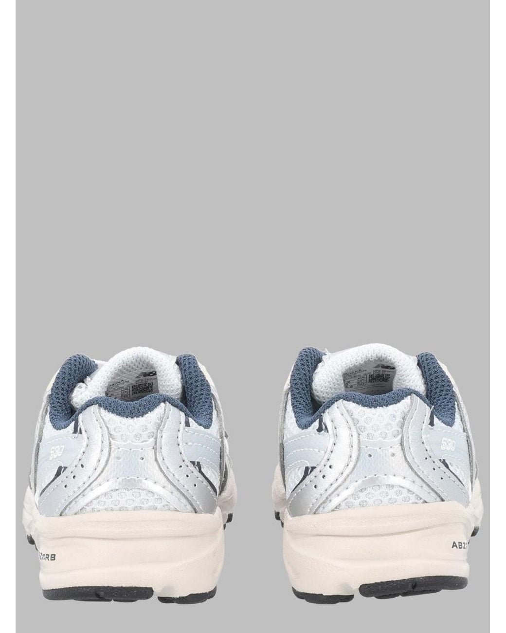 New Balance White Kids Sneaker