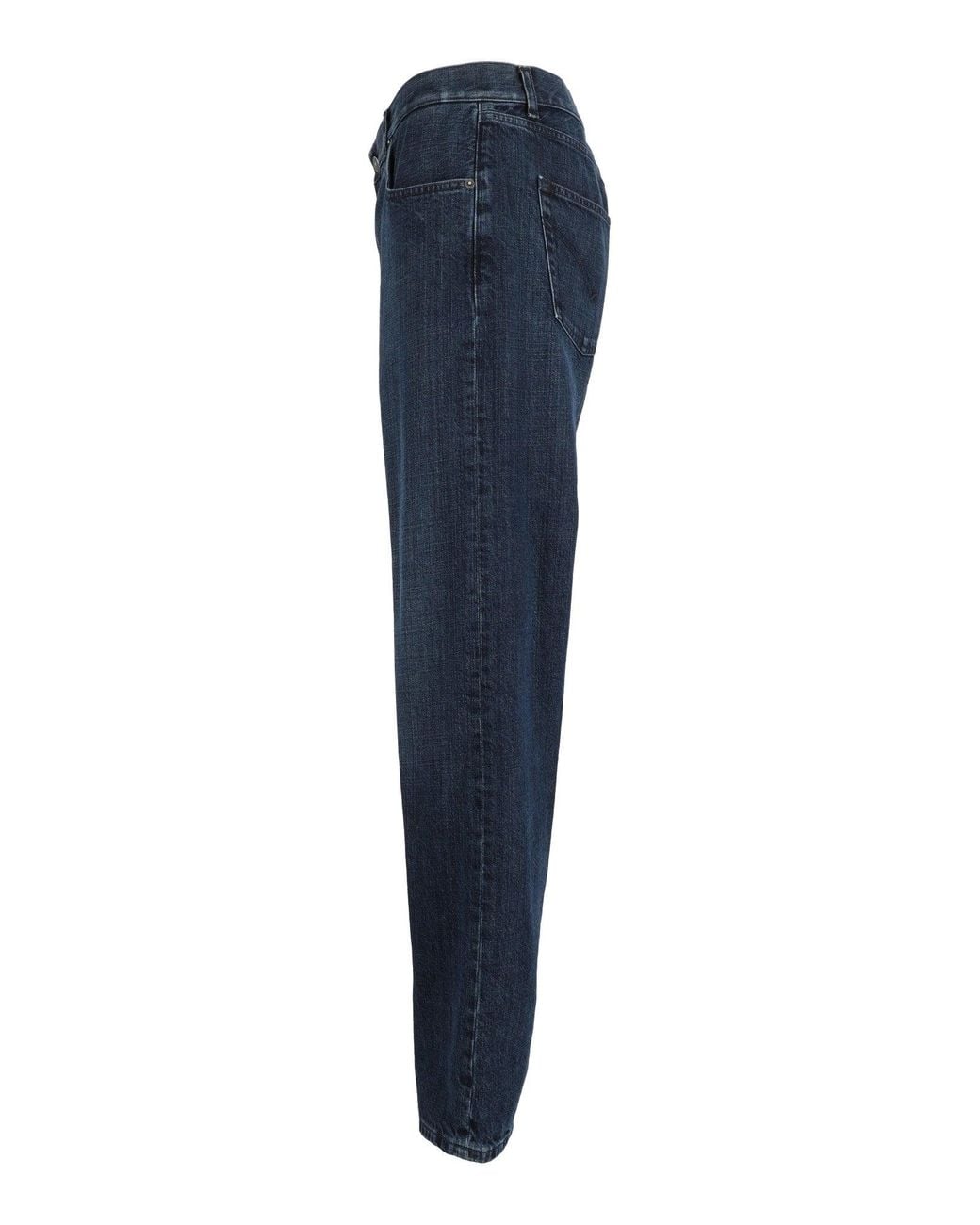 Dondup Blue Straight-Leg Denim Jeans With Classic Five-Pocket Design