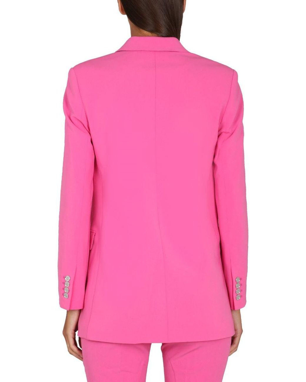 MICHAEL Michael Kors Pink Single-Breasted Blazer Jacket