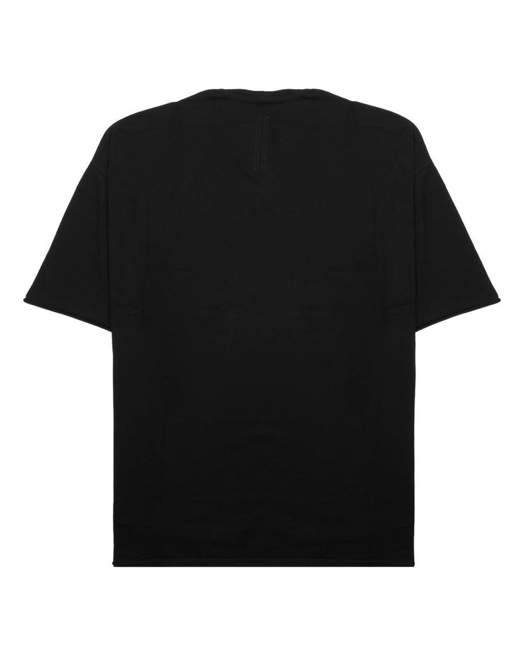 Rick Owens Black T-Shirt "Tommy T"