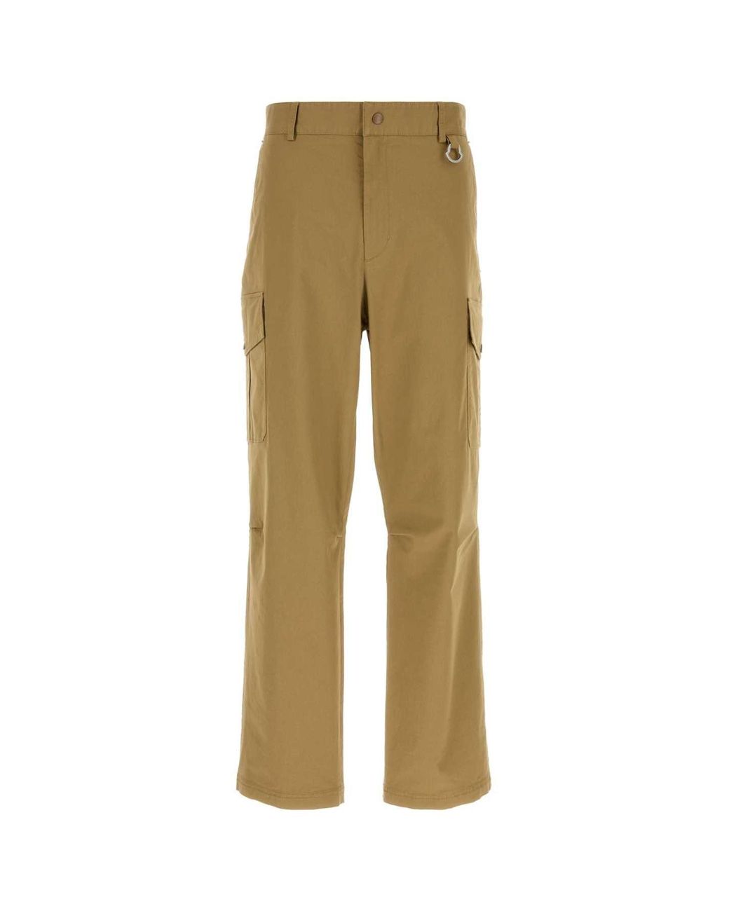 Moncler Natural Solid Cargos Trouser for men