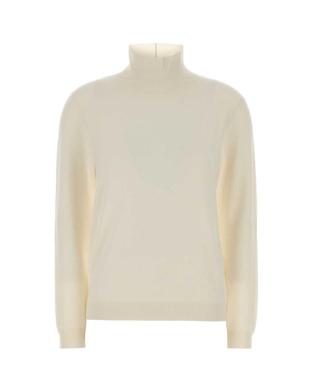 Weekend White Knit Pullover Sweater