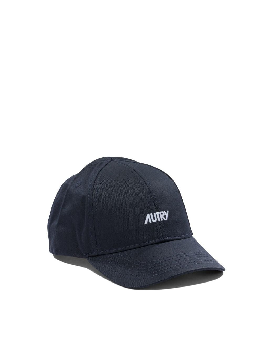 Autry Blue Cotton Hat for men
