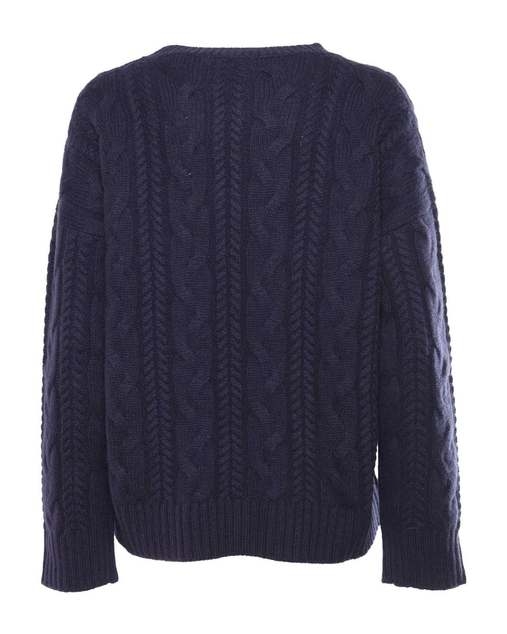 Kangra Cashmere Blue Spin With Three Shoulders