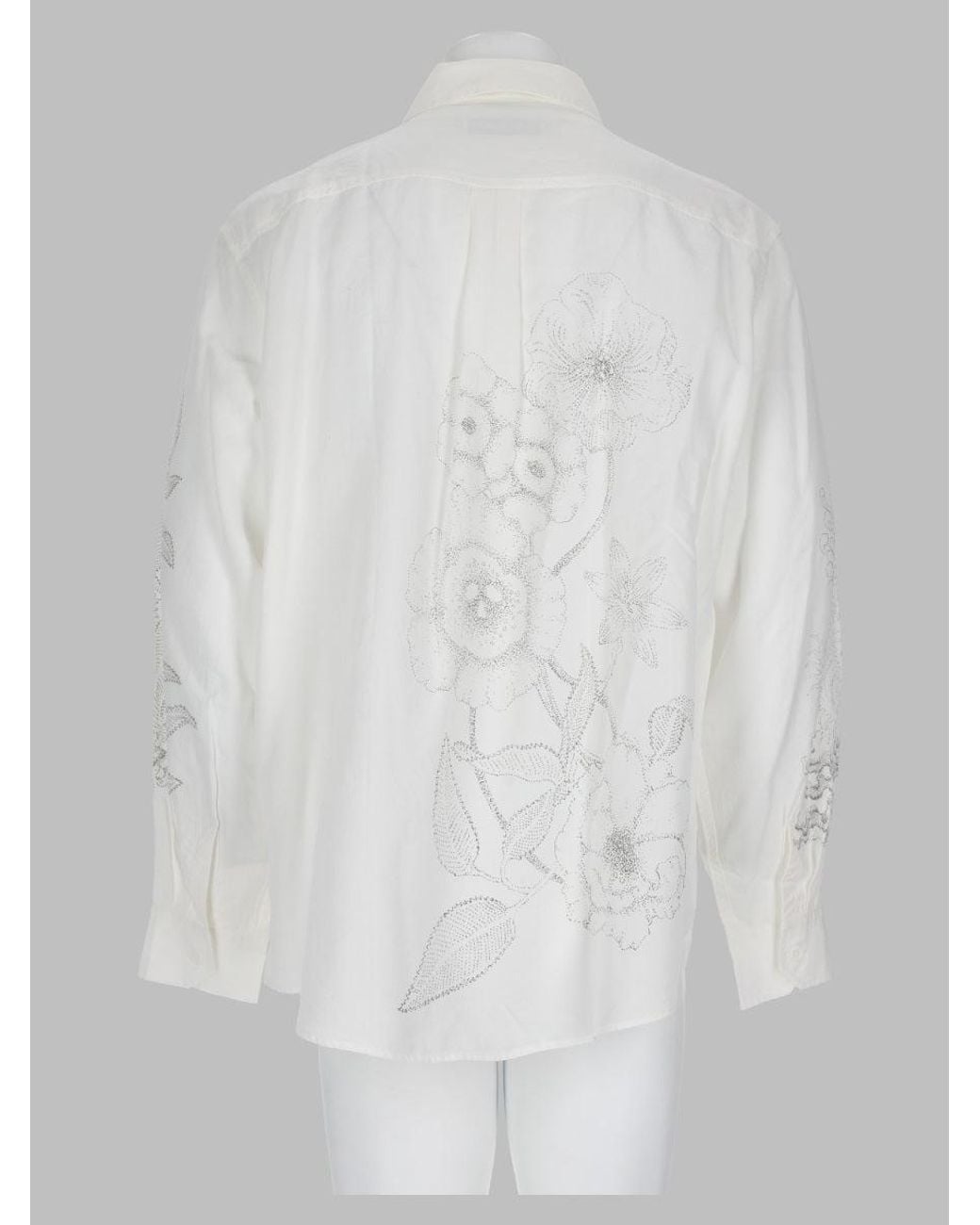 Our Legacy White Pointillism Allegory Print Shirt For for men