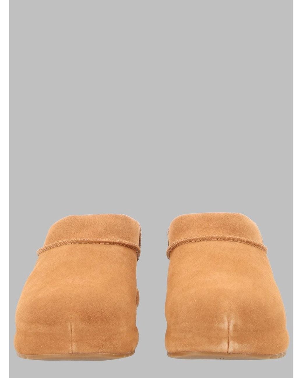 Ugg Orange Suede Comfort Sandals