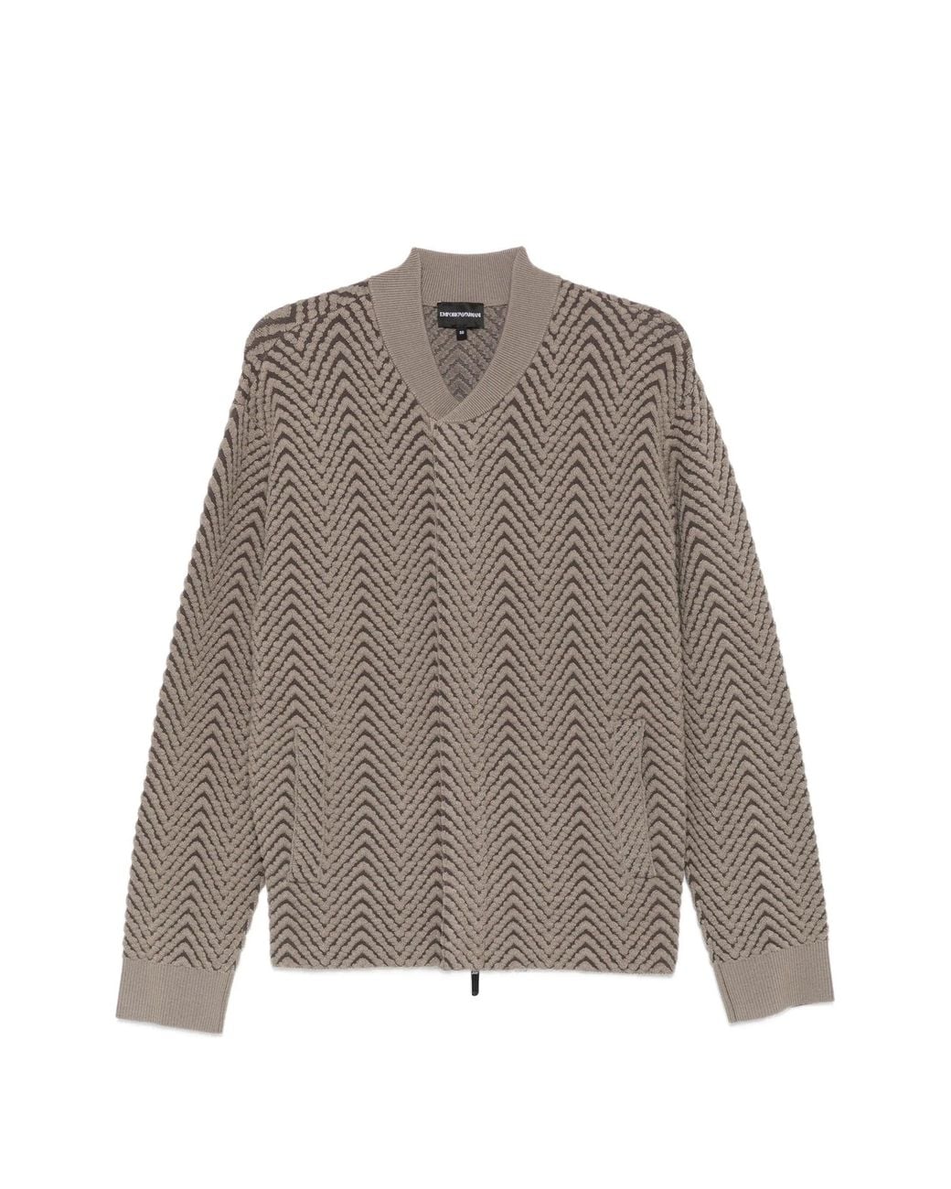 Emporio Armani Brown Blouson Jacket