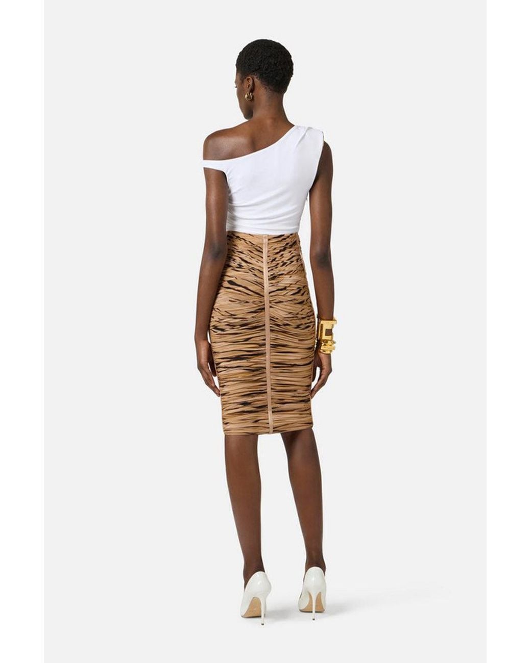 Elisabetta Franchi White Elisabetta Franchi Ivory