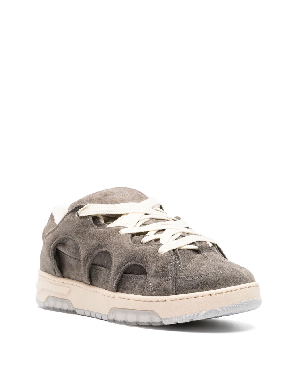 Santha Gray Suede Sneakers Model 1 for men